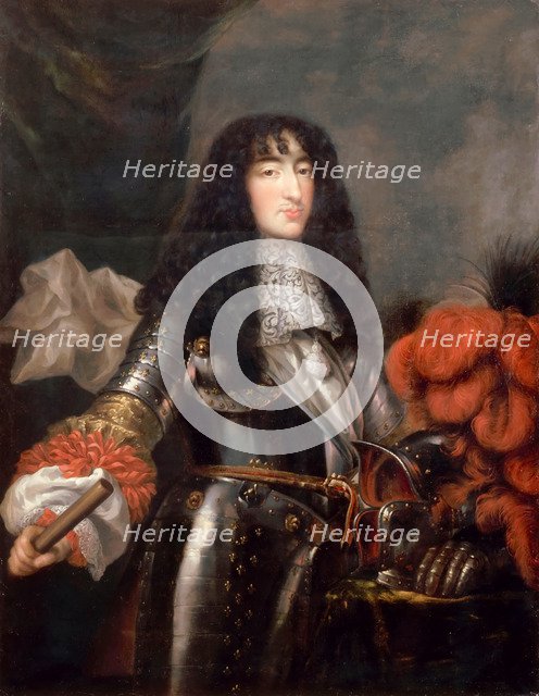 Philippe I, Duke of Orléans (1640-1701). Artist: Mathieu, Antoine (ca. 1631-1673)