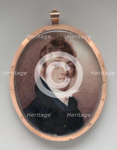 Portrait of a Gentleman, ca. 1815. Creator: Joseph Wood (1778-1830).