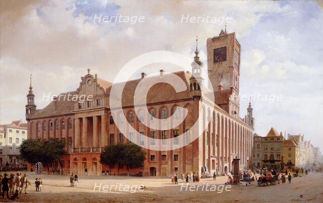 City Hall at Thorn, 1848. Creator: Eduard Gaertner.