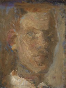 Self-Portrait, 1885-1938. Creator: Karl Schou.