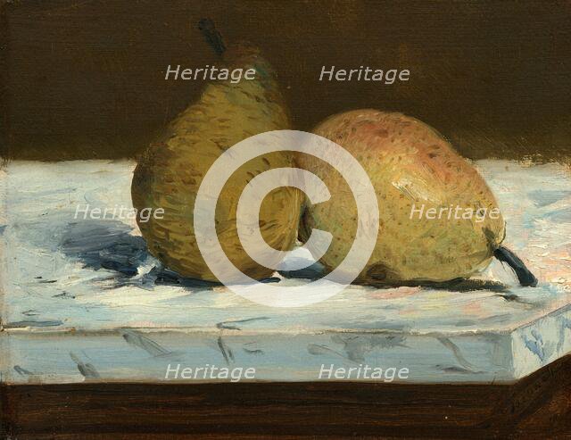 Pears, 1880. Creator: Edouard Manet.