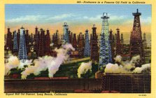 Signal Hill Oil District, Long Beach, California, USA, 1931. Artist: Unknown