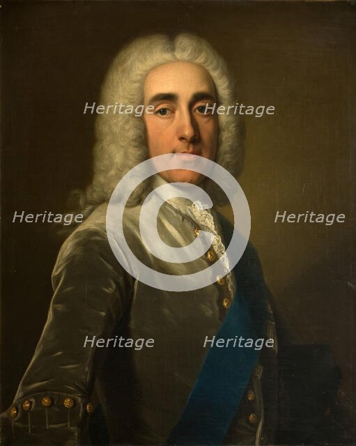 Portrait of the 4th Earl Of Chesterfield (1694-1773), 1738-42. Creator: Jean Baptiste van Loo.
