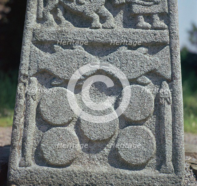 Moone Cross, 9th century. Artist: Unknown