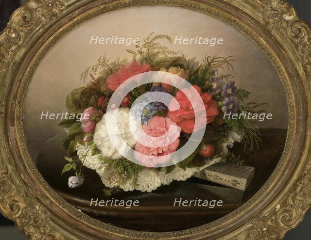 Bouquet of Flowers, 1859. Creator: Julia Rayska.