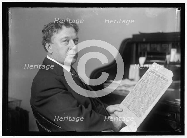 Senator Albert Johnson,  between 1909 and 1923. Creator: Harris & Ewing.