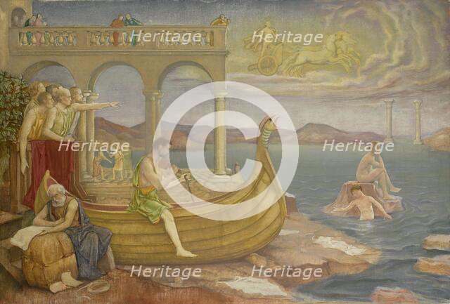 The Building of the 'Argo', 1901-1911. Creator: Antoon Derkinderen.