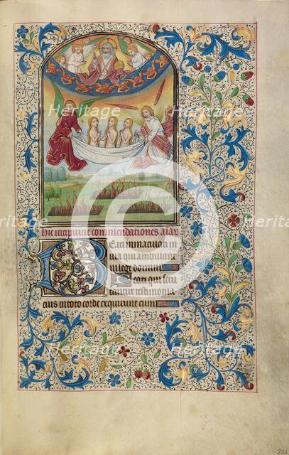 The Last Judgment; Arenberg Hours, early 1460s. Creator: Willem Vrelant.