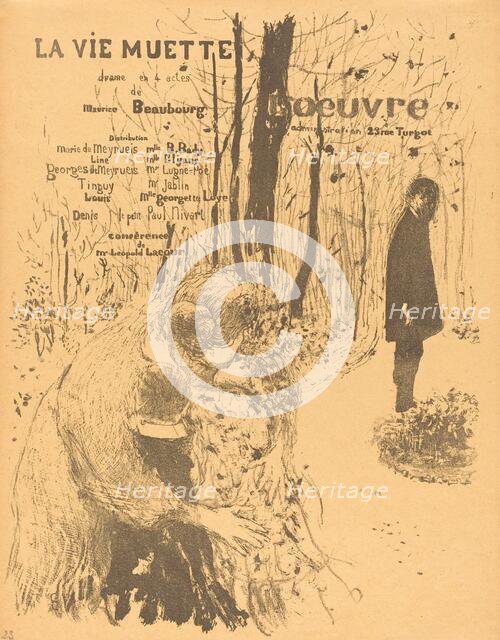 La Vie muette, 1894. Creator: Edouard Vuillard.