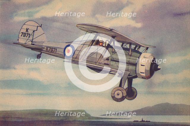 'Gloster "Gladiator" Fighter Biplane', c1944. Creator: Unknown.