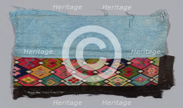 Trouser Band, China, Qing dynasty (1644-1911), 1875/1900. Creator: Unknown.