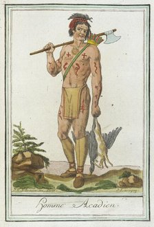 Costumes de Différents Pays, 'Homme Acadien', c1797. Creator: Jacques Grasset de Saint-Sauveur.