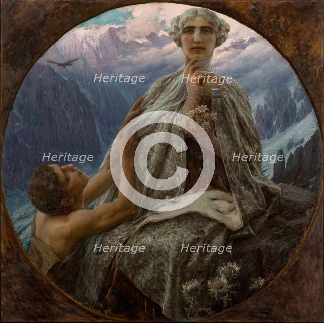 The mountain peak. The Ice Queen.