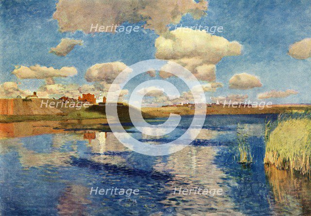 'A Lake', 1900, (1939). Creator: Isaak Levitan.