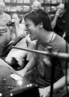 Jamie Cullum, Foyles Bookshop, London, 2003. Creator: Brian Foskett.