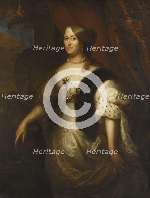 Cornelia Teding van Berkhout (1614-80), Wife of Maerten Harpertsz Tromp, 1640-1653. Creator: Jan Lievens.