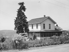 Ranch house of a small Italian farmer, Santa Clara County, California, 1939. Creator: Dorothea Lange.
