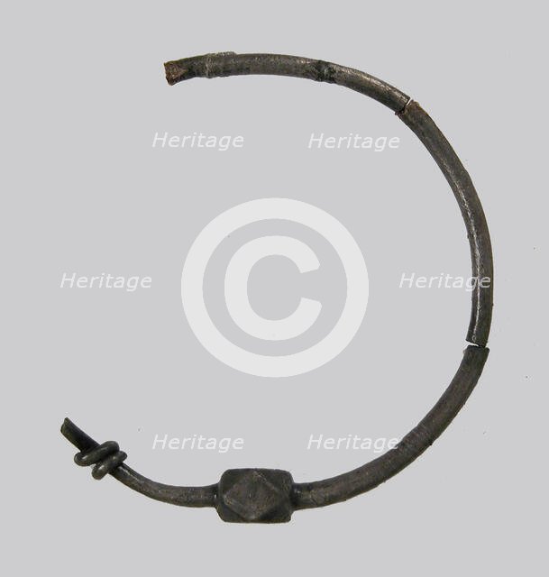 Earring, Frankish, 7th century. Creator: Unknown.