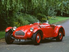 1950 Allard J2. Artist: Unknown.