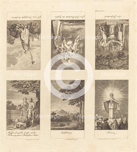 Affairs of State, 1770-1780, 1791. Creator: Daniel Nikolaus Chodowiecki.