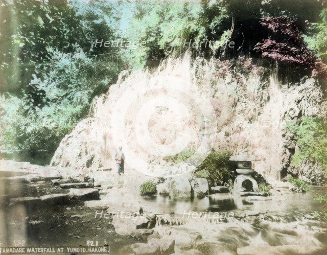 The Tamadare Falls, Yumoto, Hakone, Japan. Artist: Unknown