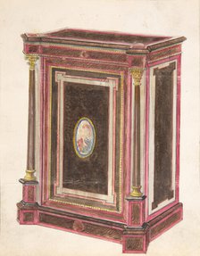 Cabinet Design, 19th century. Creator: Anon.