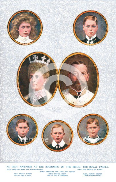The Royal Family, c1935. Artist: W&D Downey.