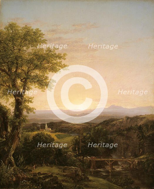 New England Scenery, 1839. Creator: Thomas Cole.