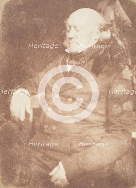 [Unidentified Man], 1843-47. Creators: David Octavius Hill, Robert Adamson, Hill & Adamson.