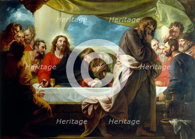 The Last Supper, 1786. Creator: Benjamin West.