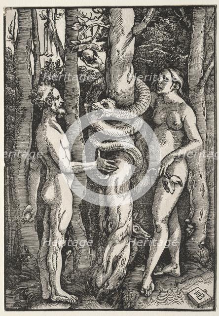 Adam and Eve, c. 1514. Creator: Hans Baldung (German, 1484/85-1545).