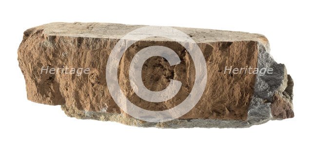 Brick from a cistern found at Florida A&M University, ca. 1890. Creator: Unknown.