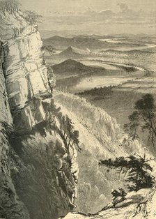 'Chattanooga and the Tennessee from Lookout Mountain', 1872.  Creator: Frederick William Quartley.