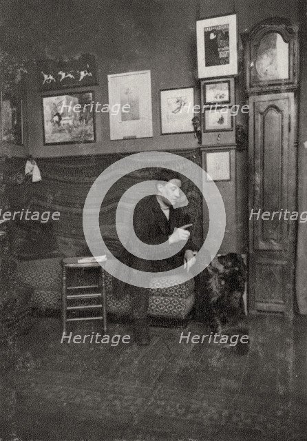 Francisque Poulbot, French cartoonist and illustrator, 1909. Artist: Unknown