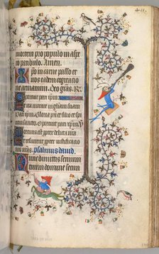 Hours of Charles the Noble, King of Navarre (1361-1425): fol. 200r, Text, c. 1405. Creator: Master of the Brussels Initials and Associates (French).