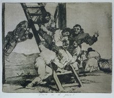 The Disasters of War, a series of etchings by Francisco de Goya (1746-1828), plate 14: 'Duro es e…