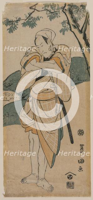 The Actor Ichikawa Danjuro as a Samurai, 1769-1825. Creator: Utagawa Toyokuni (Japanese, 1769-1825).