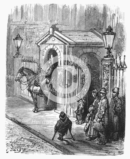 'The Horse Guards', 1872.  Creator: Gustave Doré.