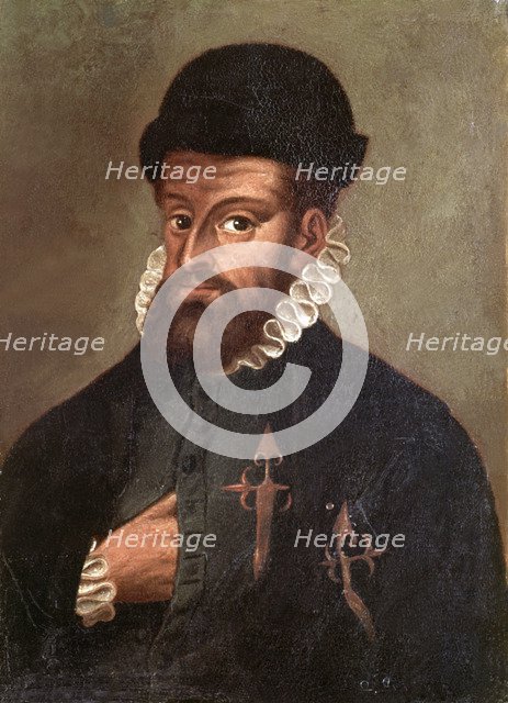 Francisco Pizarro (1475-1541), Spanish conqueror.