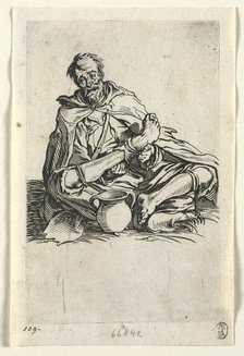 The Beggars: Malingerer , c. 1623. Creator: Jacques Callot (French, 1592-1635).