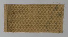 Fragment (Dress Fabric), Italy, 17th century. Creator: Unknown.