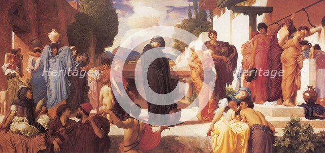 Captive Andromache. Artist: Leighton, Frederic, 1st Baron Leighton (1830-1896)