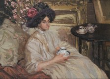 Afternoon Tea, 1917. Creator: Fearon, Hilda (1878-1917).