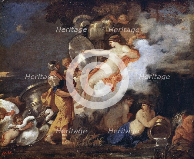 'Venus and Aeneas', 17th century.  Artist: Sébastien Bourdon