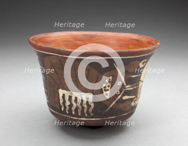 Cup Depicting Lobster or Crawfish, 180 B.C./A.D. 500. Creator: Unknown.