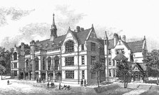 ''The New Grammer School Buildings at Bedford', 1891. Creator: Unknown.