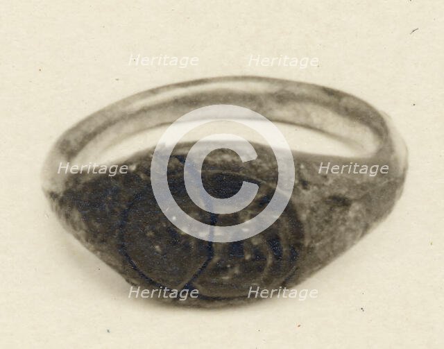 Finger Ring, Frankish, 500-700. Creator: Unknown.