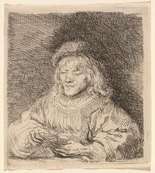 The Card Player, 1641. Creator: Rembrandt Harmensz van Rijn.