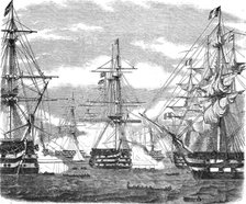 'French and English Fleets in Kioge Bay', 1854 Creator: Unknown.