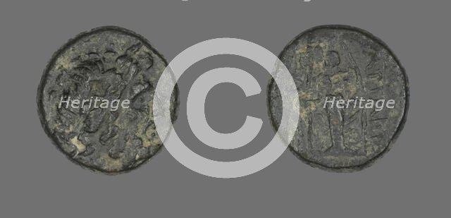 Coin Depicting the God Zeus, 133-48 BCE. Creator: Unknown.